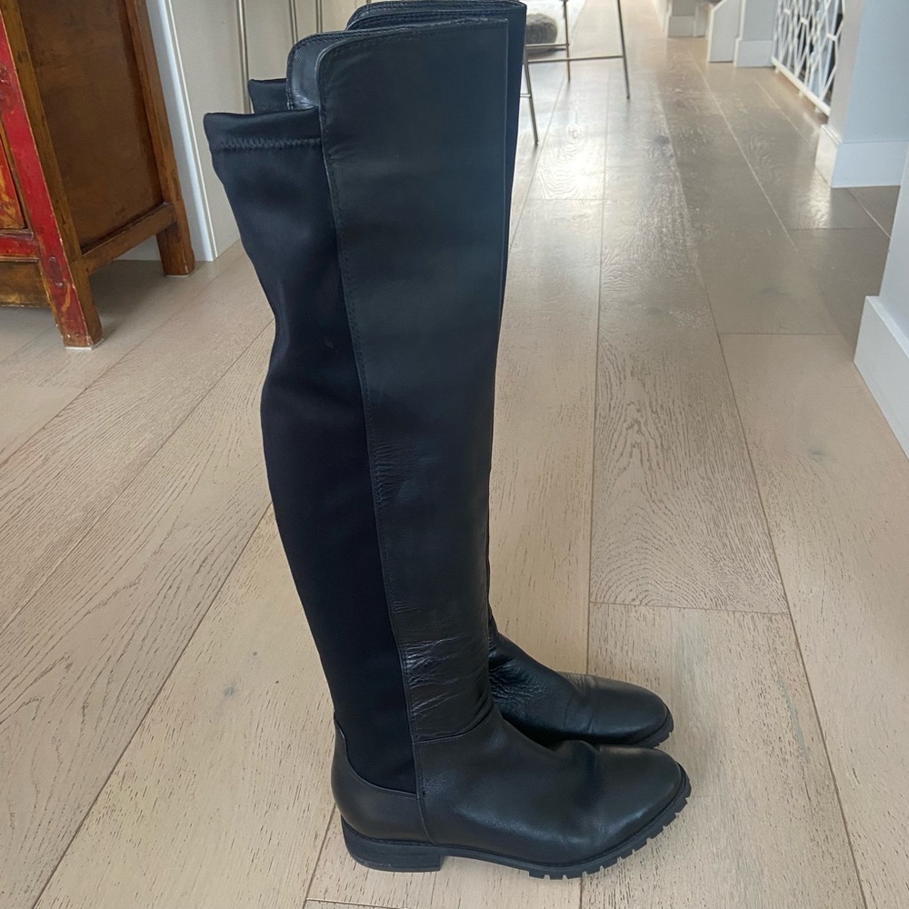 BLONDO Sierra Waterproof Over The Knee Boots Size 7M Black Leather EUC - Picture 4 of 8